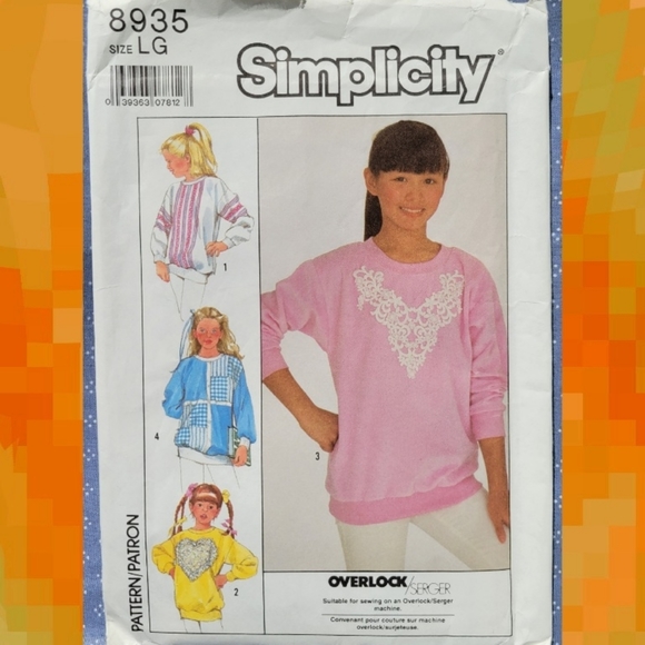 4 Girl's Size 7-14 Patterns - Picture 4 of 5
